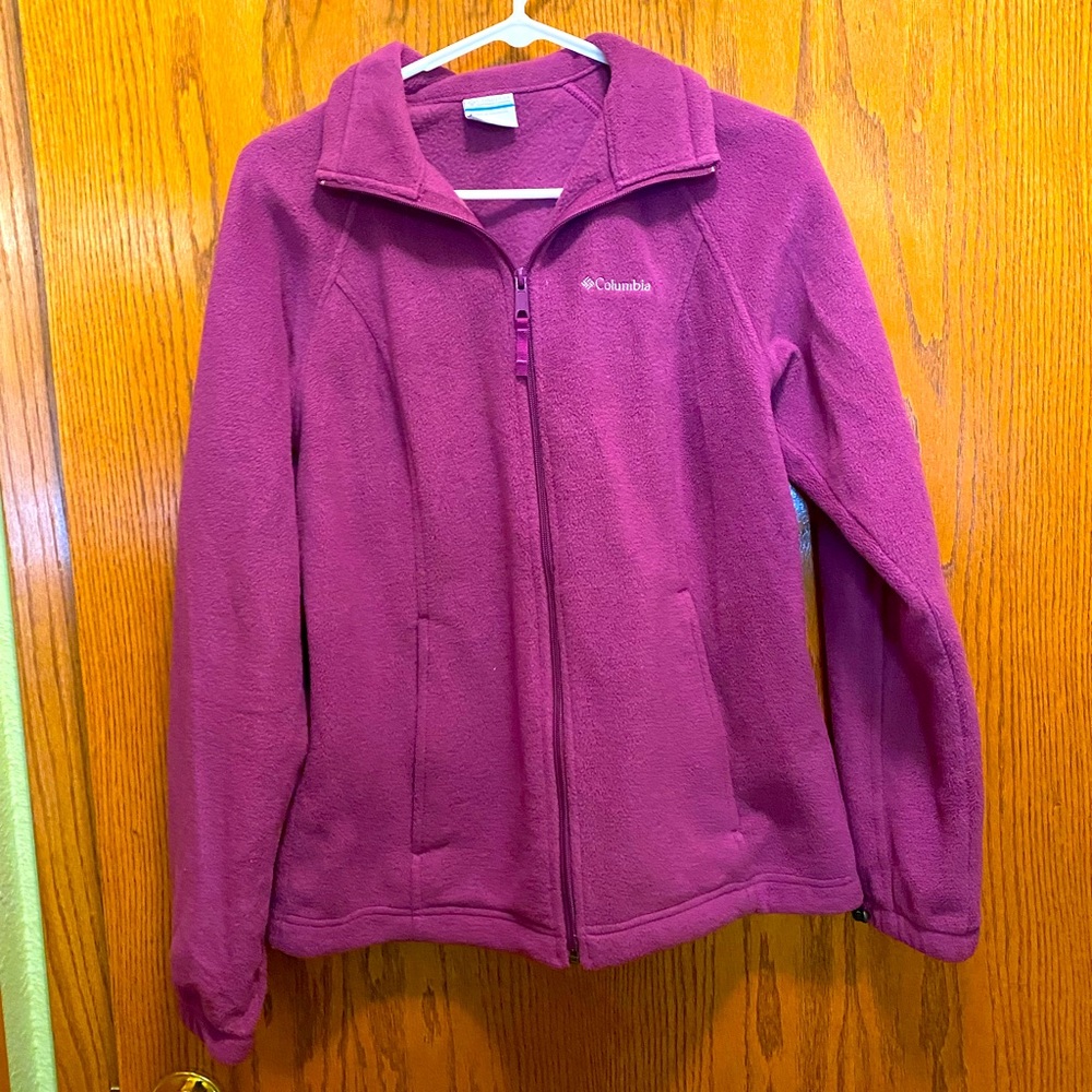Purple Columbia Fleece Jacket